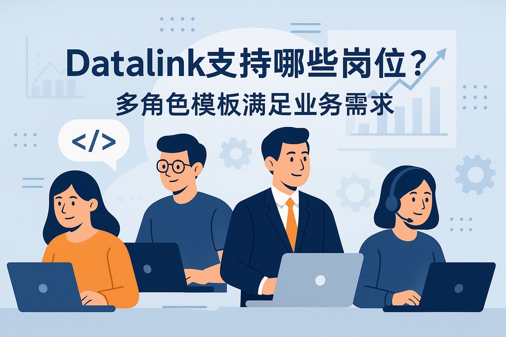 datalink支持哪些岗位？多角色模板满足业务需求