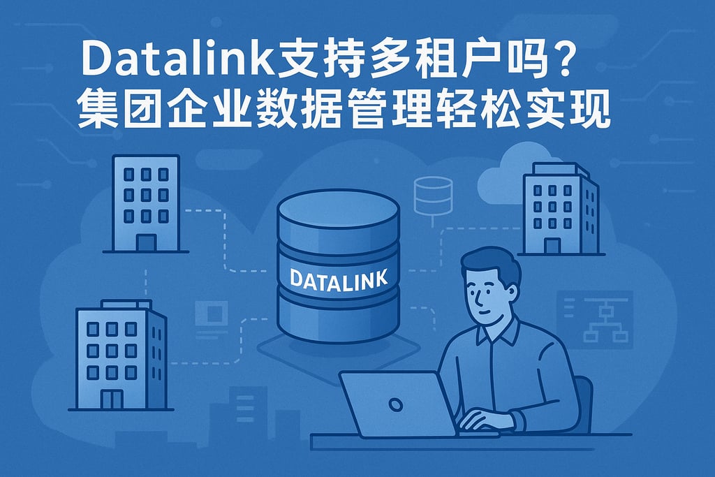 datalink支持多租户吗？集团企业数据管理轻松实现