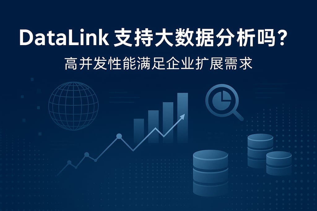 datalink支持大数据分析吗？高并发性能满足企业扩展需求