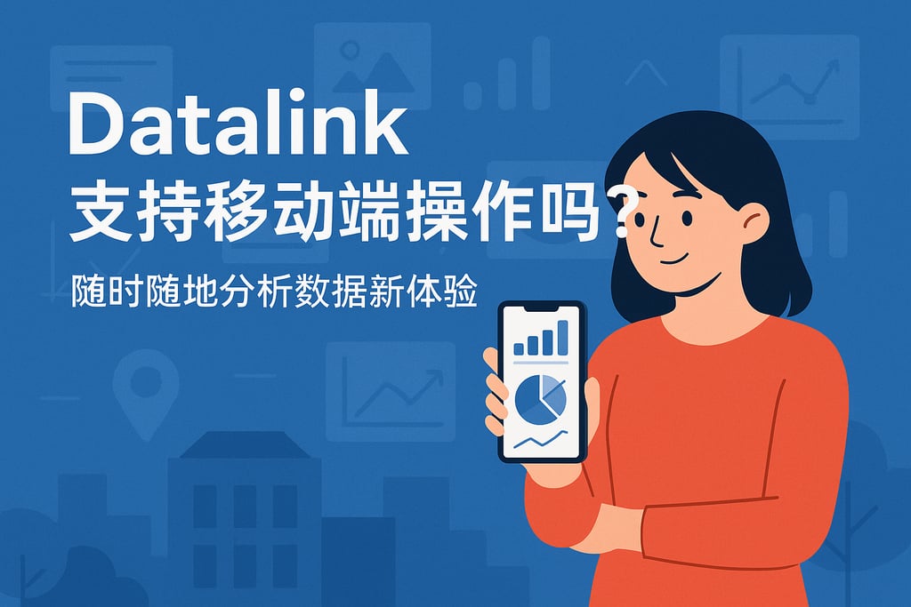 datalink支持移动端操作吗？随时随地分析数据新体验