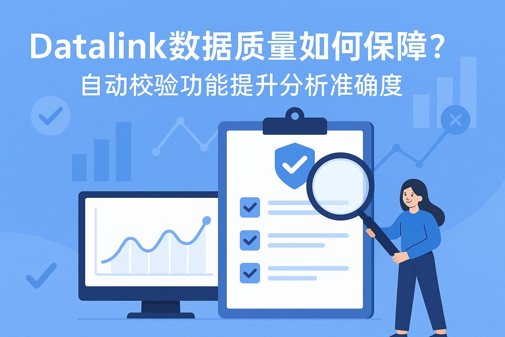 datalink数据质量如何保障？自动校验功能提升分析准确度