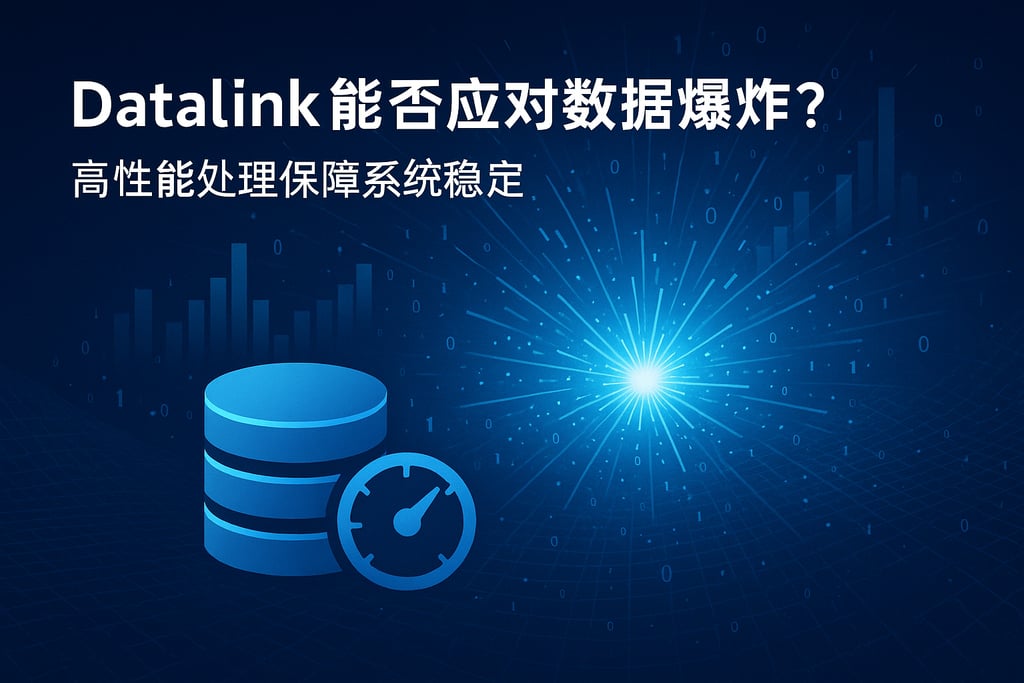 datalink能否应对数据爆炸？高性能处理保障系统稳定