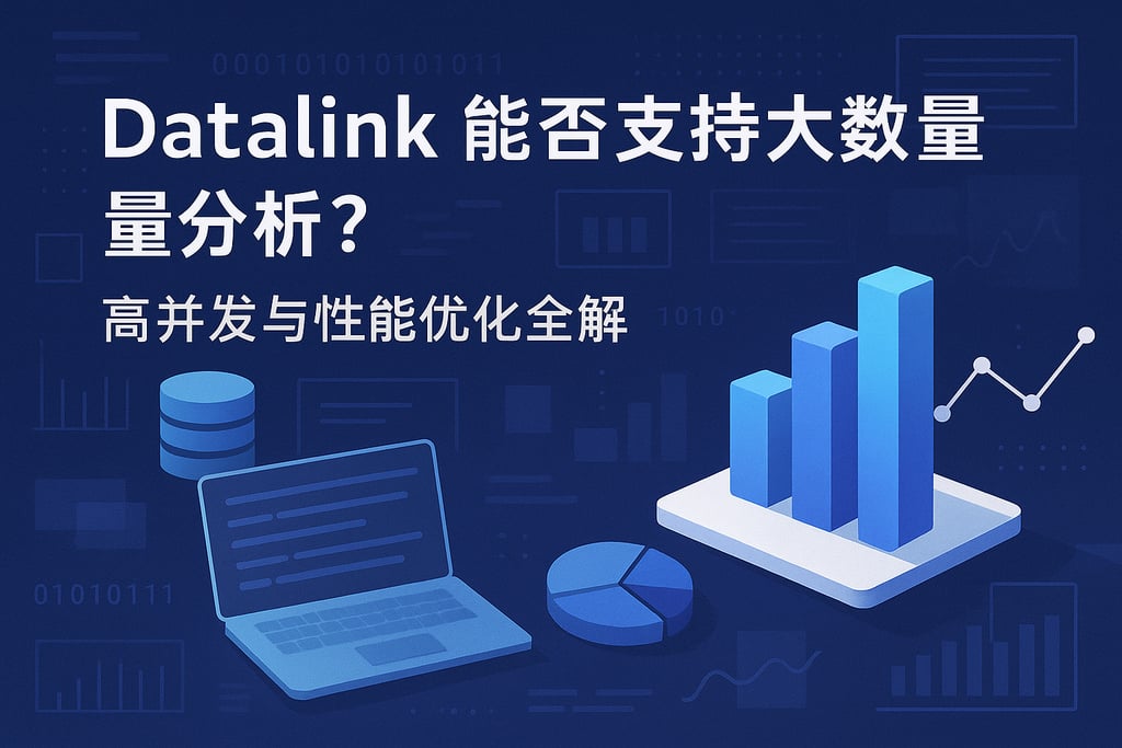 datalink能否支持大数据量分析？高并发与性能优化全解