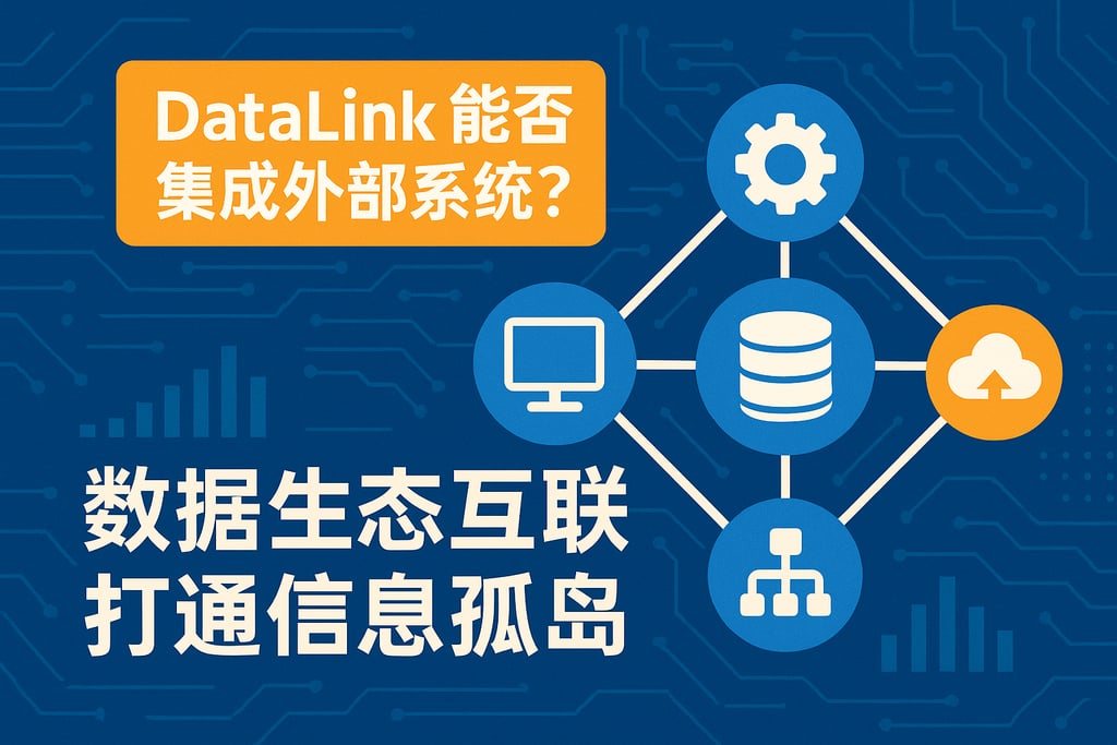 datalink能否集成外部系统？数据生态互联打通信息孤岛