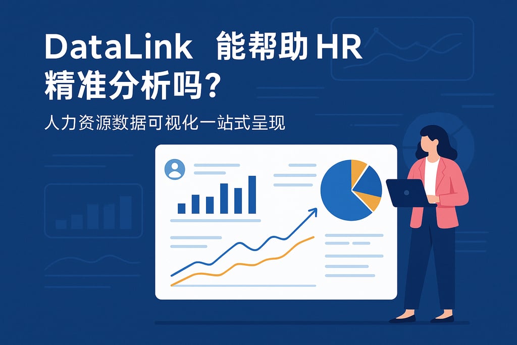 datalink能帮助HR精准分析吗？人力资源数据可视化一站式呈现