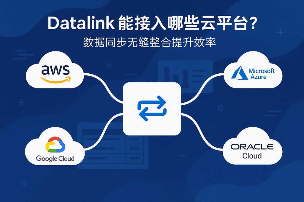 datalink能接入哪些云平台？数据同步无缝整合提升效率