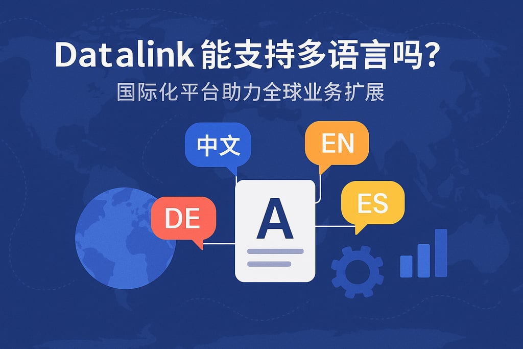datalink能支持多语言吗？国际化平台助力全球业务扩展