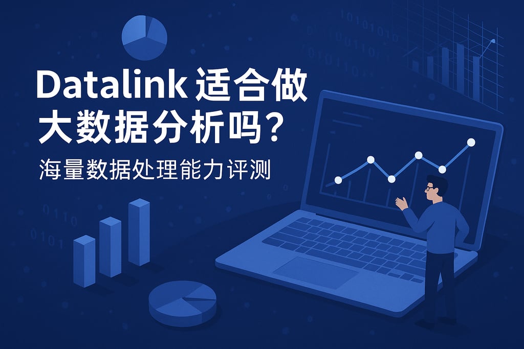 datalink适合做大数据分析吗？海量数据处理能力评测