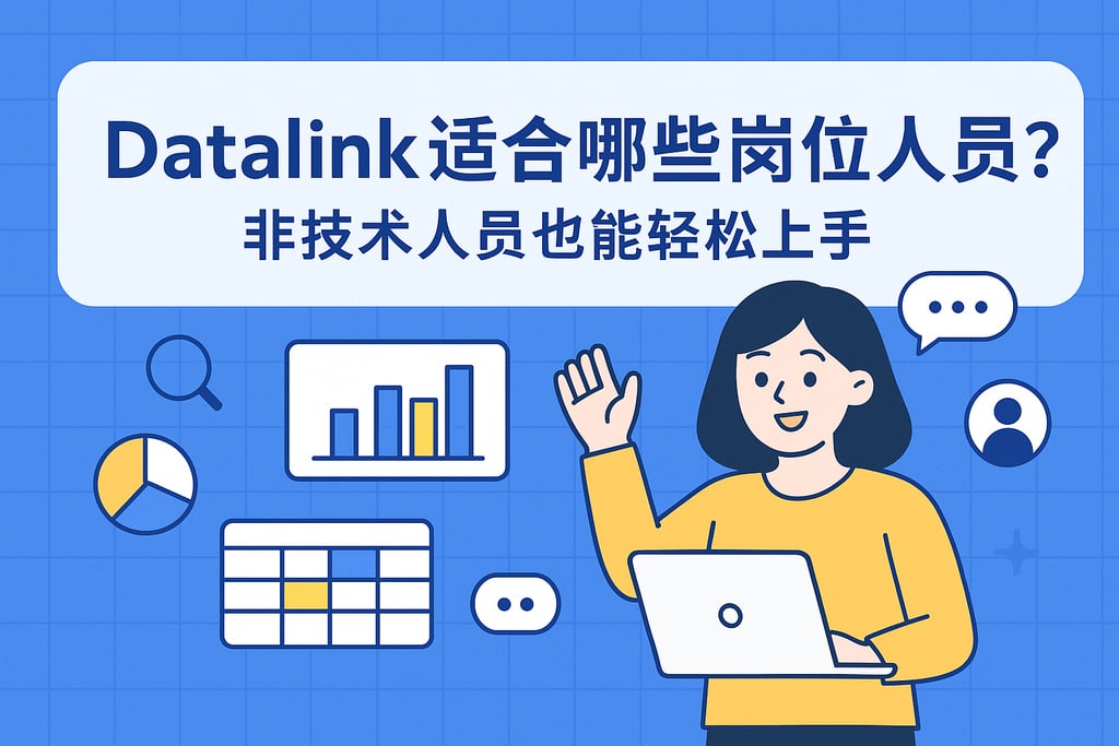 datalink适合哪些岗位人员？非技术人员也能轻松上手