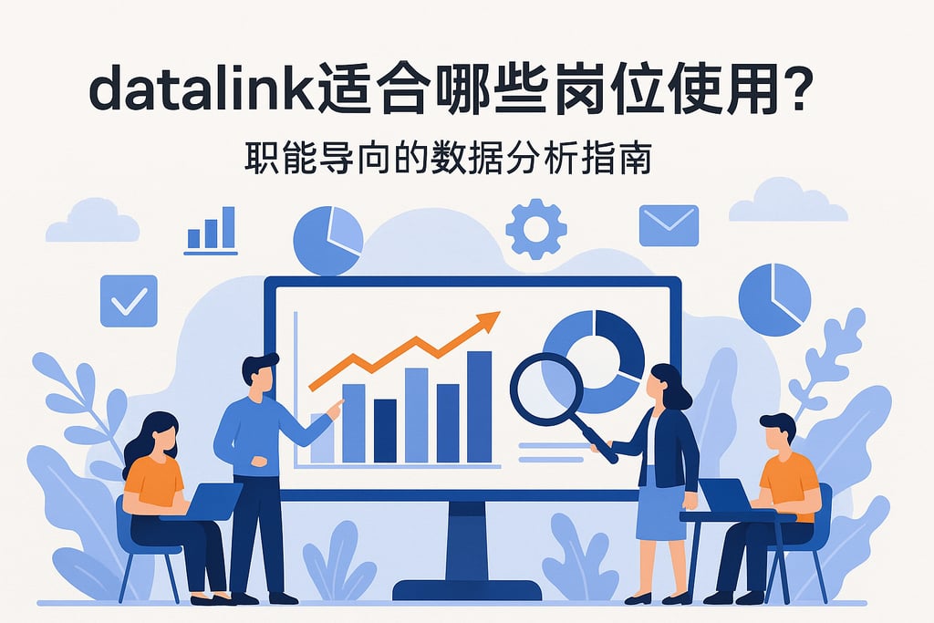 datalink适合哪些岗位使用？职能导向的数据分析指南