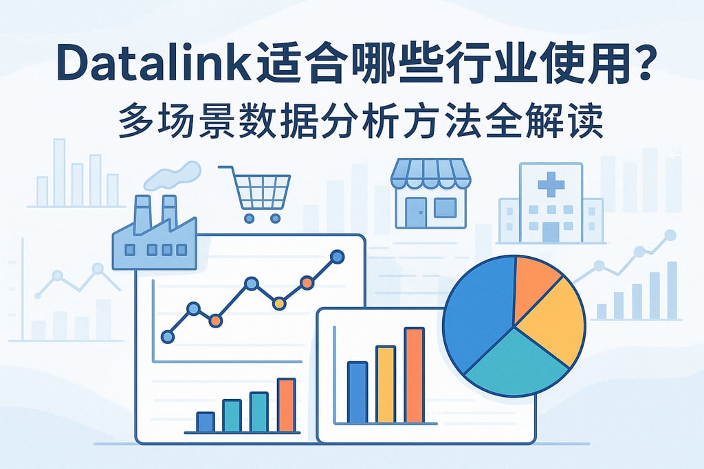 datalink适合哪些行业使用？多场景数据分析方法全解读