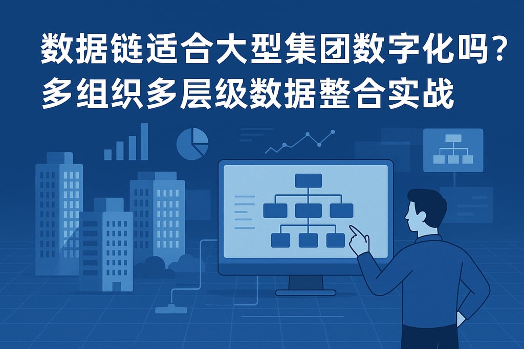datalink适合大型集团数字化吗？多组织多层级数据整合实战