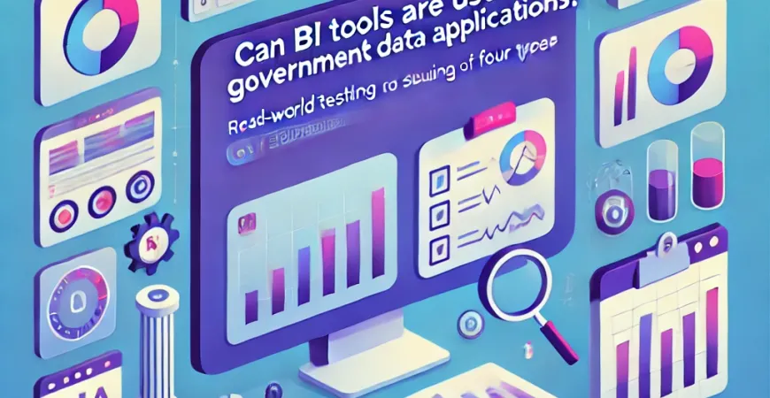 BI工具用在政务数据行不行？四类方案落地实测