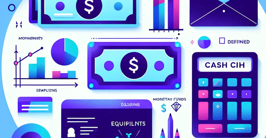 现金比率分析中现金定义啥？含货币资金与等价物