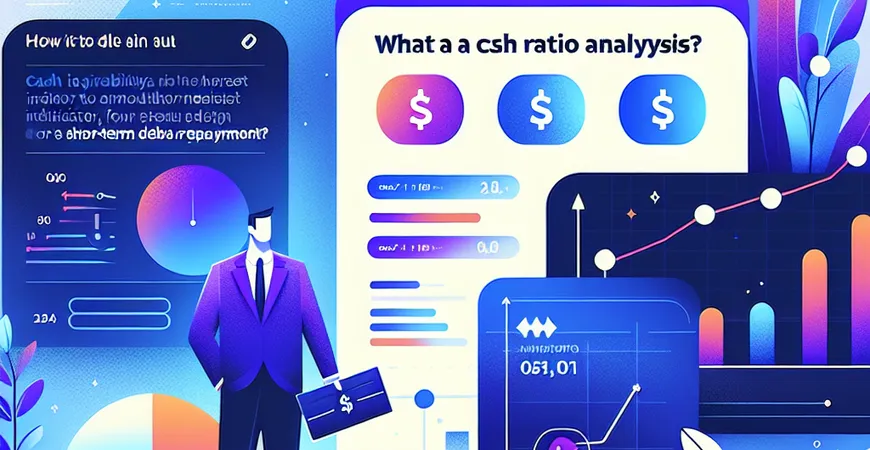 现金比率分析是什么？衡量短期偿债最硬指标