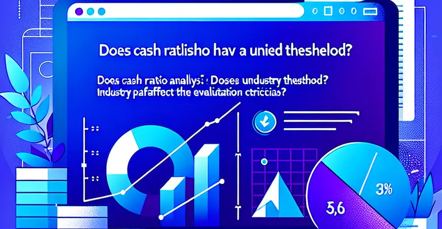 现金比率分析有统一阈值吗？行业属性影响评判标准