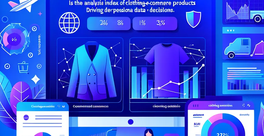 服装电商商品分析指标重要吗？驱动数据决策