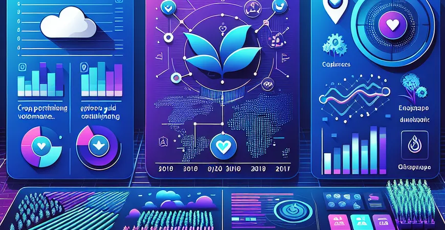 海量数据分析在农业的应用？提高农作物产量与质量。