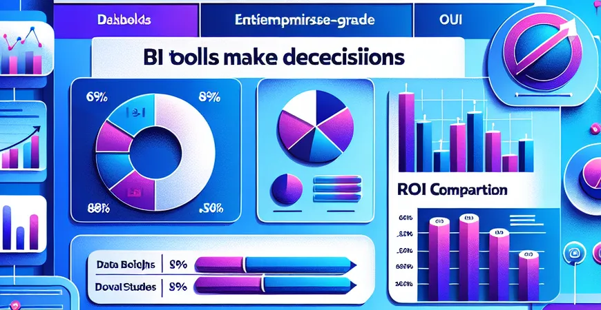 BI工具如何帮助企业决策？最新ROI对比研究