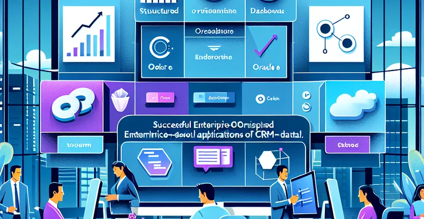 哪些企业成功应用CRM数据？Oracle案例解析与分享