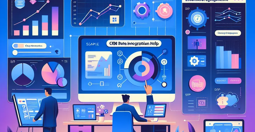 是否需要CRM数据集成帮助？Salesforce为您提供支持