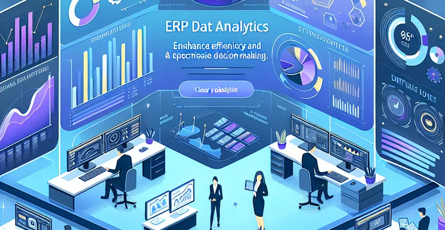 ERP数据分析如何提升效率？优化企业流程决策更精准。