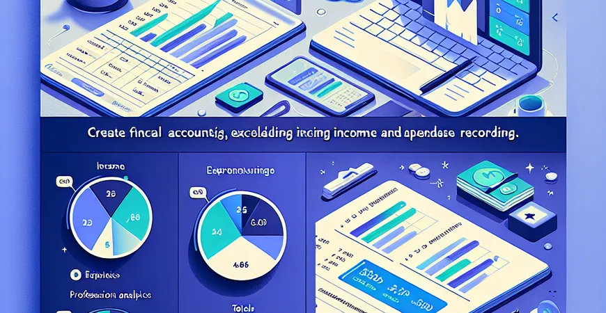 如何使用Excel制作财务记账表格？加速收入与支出记录！