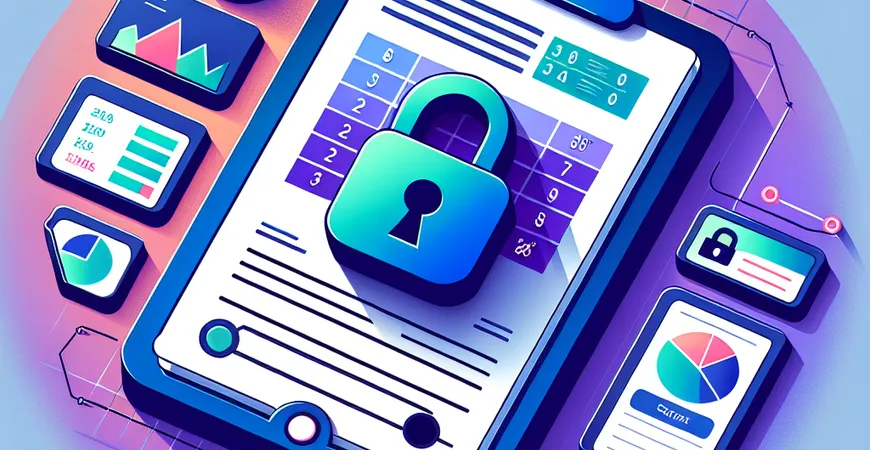 如何用Excel加密文档内容？保护个人和公司信息！