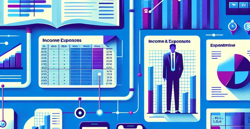 如何通过Excel管理收入和支出？简化财务报表！