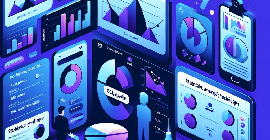 统计分析技术原理是什么？使用SQL查询数据与分析