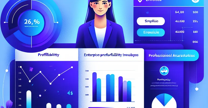 中小企业简化企业盈利能力分析指标？最简3指标方案