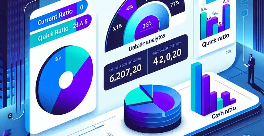 企业偿债能力分析指标有哪些？流动/速动/现金比率全解析