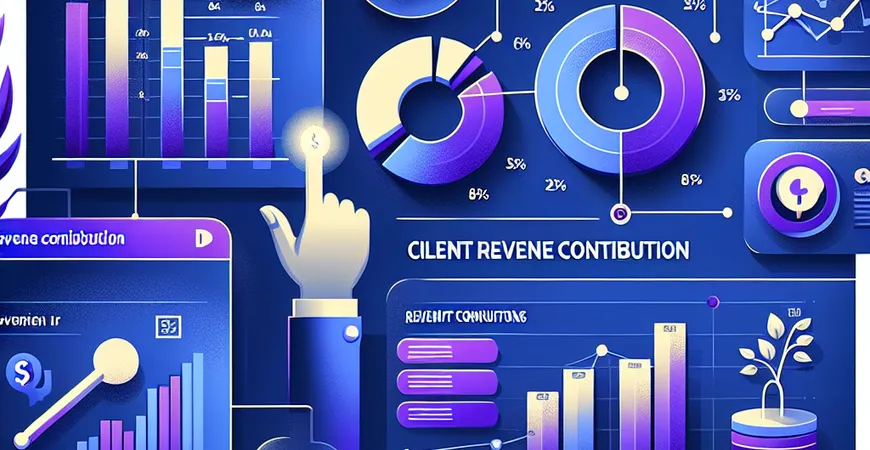 客户收入分析指标如何进行？分析客户贡献的收入份额。
