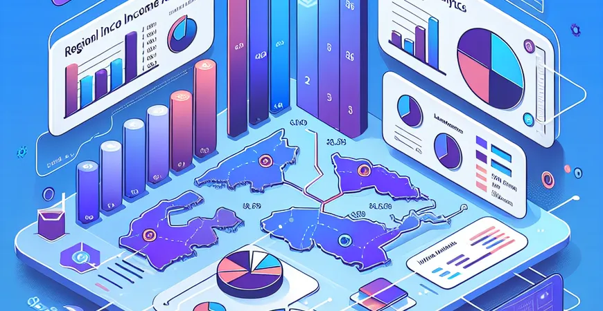 按地区收入分析指标如何应用？分析不同地区的收入情况。