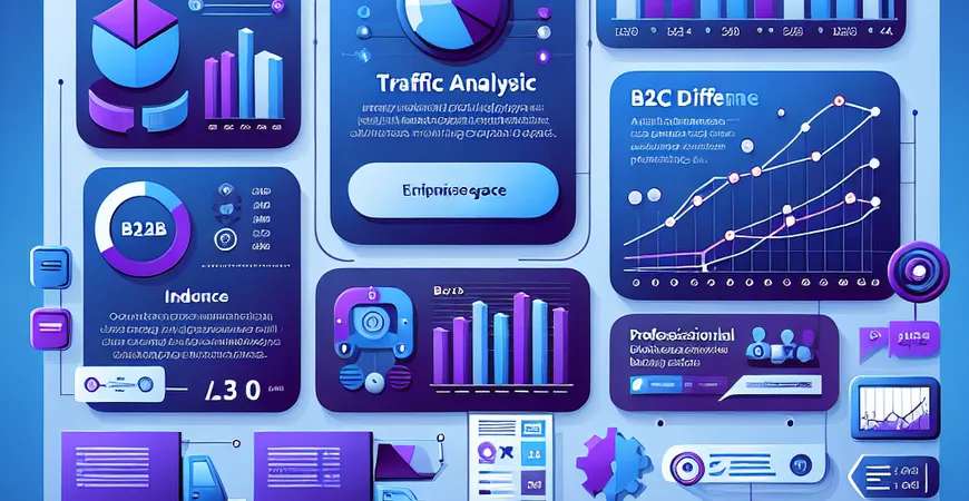 流量分析指标的行业对比分析？B2B与B2C差异解读