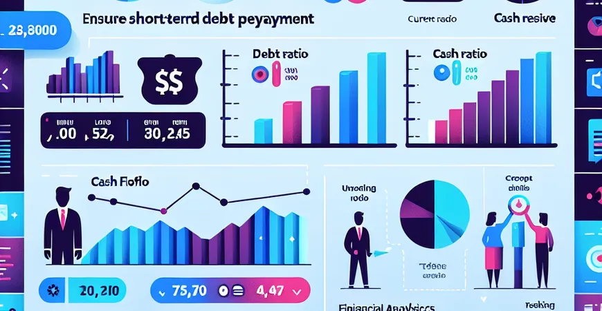 短期偿债能力指标分析企业现金流如何保障？保障现金流确保短期债务偿还。