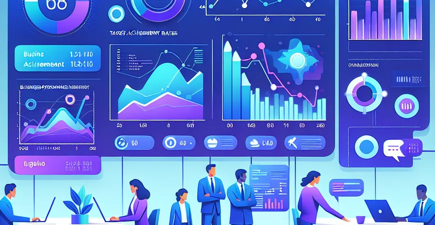 经营指标分析报告目标达成率如何评估？衡量公司目标实现情况与效率。