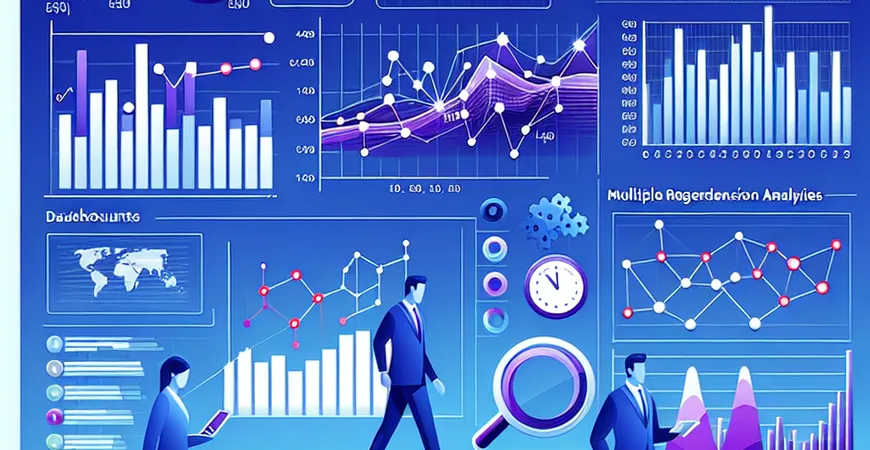 统计指标分析与多元回归如何进行？分析多个自变量对因变量的影响。