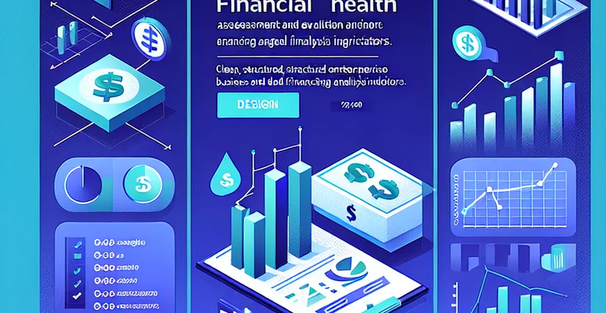 融资分析指标财务健康如何评估？分析企业财务状况。