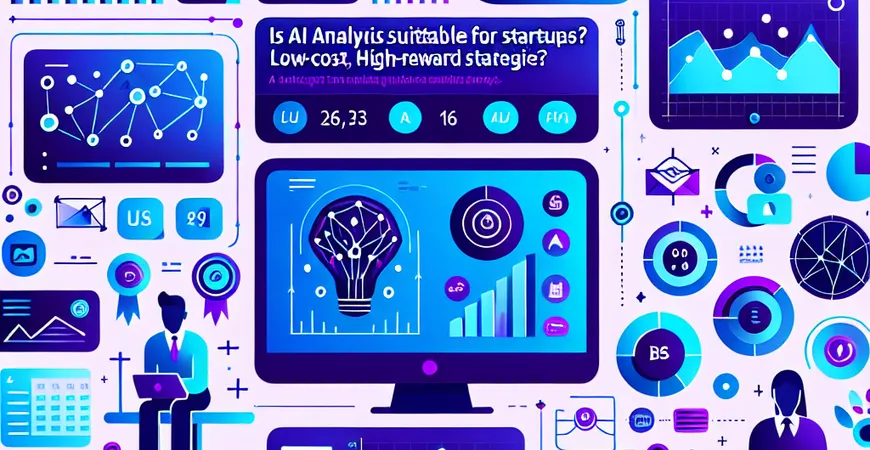AI分析是否适合初创公司？低成本高回报策略。