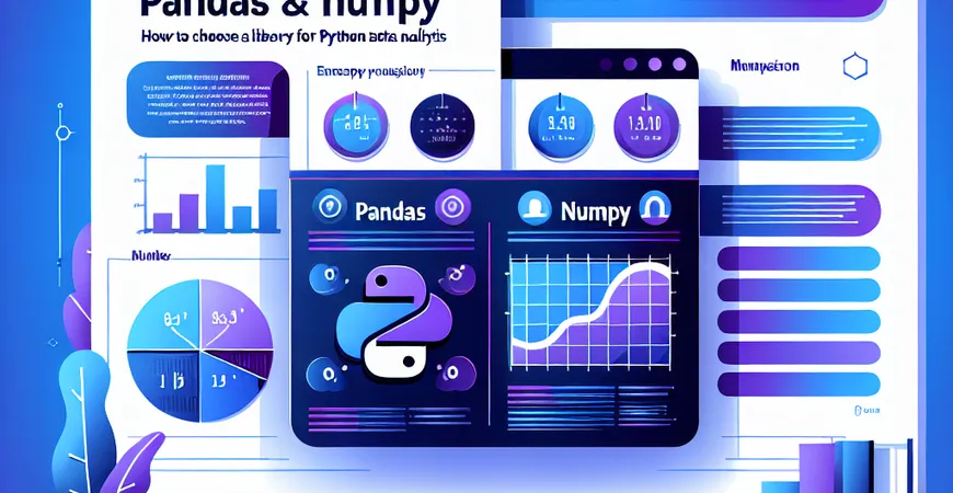 Python分析数据如何选择库？pandas与numpy对比。