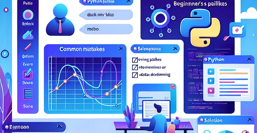 Python分析数据的常见错误是什么？避免初学者陷阱！