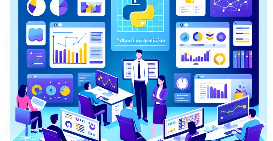 Python在数据分析的优势？企业如何最大化利用？
