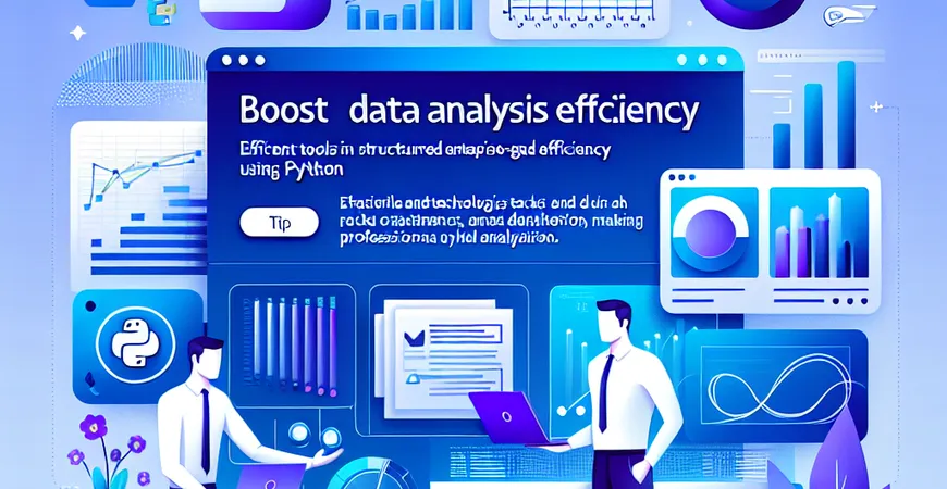 Python如何提升数据分析效率？揭秘实用技术栈组合。
