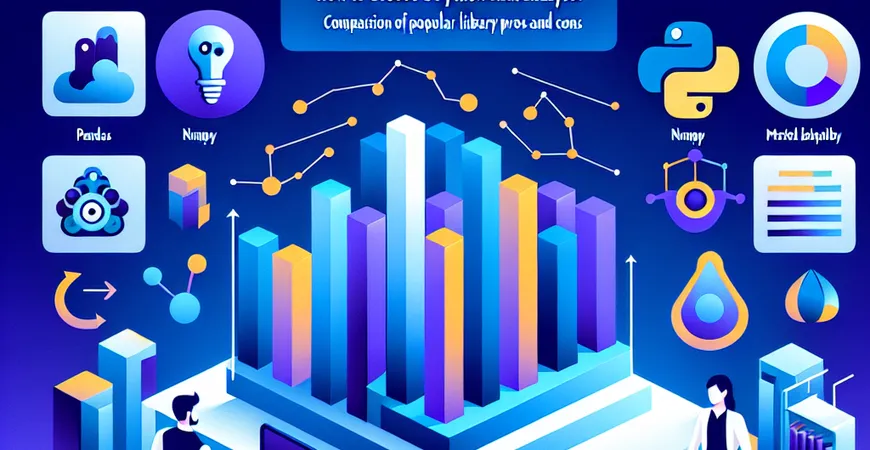 如何选择Python数据分析库？热门库优缺点对比。