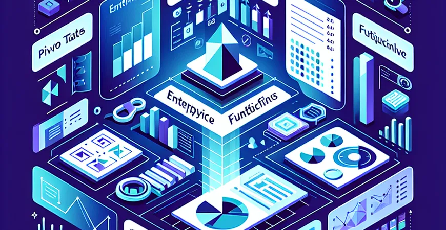 数据透视表如何提升分析效率？探索企业级工具功能