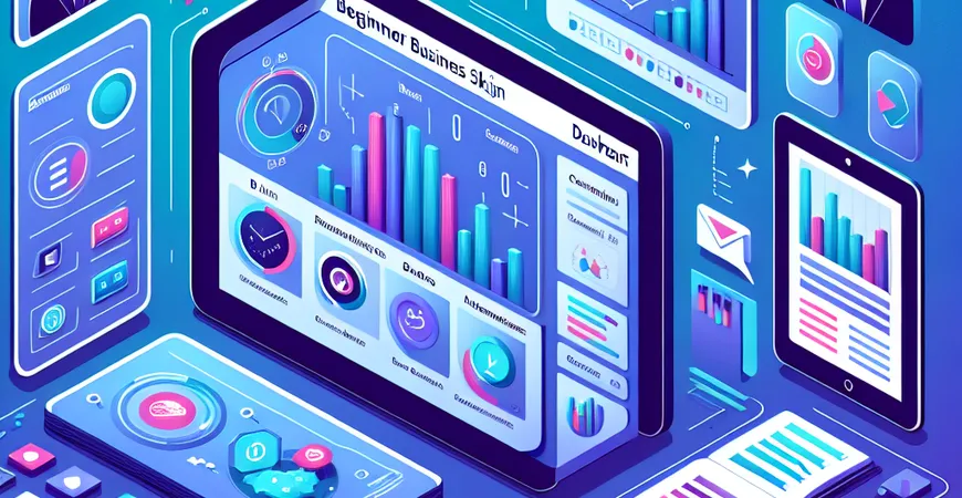 BI仪表盘设计需要什么技能？业务人员快速入门指南。