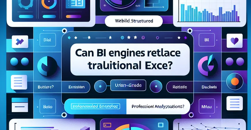 BI引擎能否替代传统Excel？深入解析其应用场景