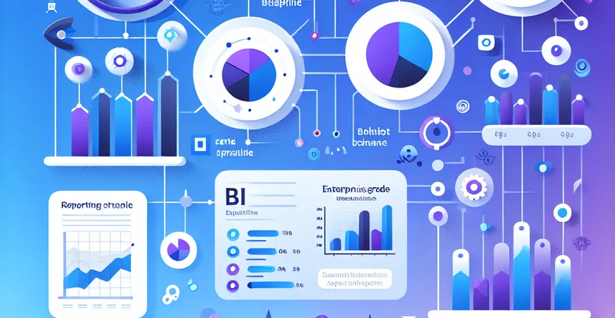 BI报表工具怎么选购？市场占有率与性能比较