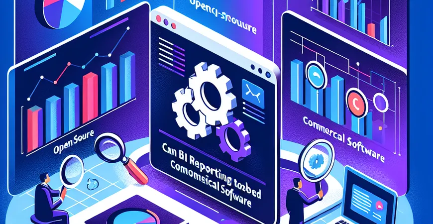 BI报表工具能否自定义？开源与商业软件对比